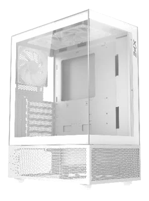 Boitier Moyen Tour E-ATX Adata XPG Invader X Mini RGB avec panneaux vitrés (Blanc)