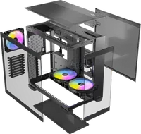 Boitier Grand Tour E-ATX Antec Constellation C8 RGB avec panneaux vitrés (Noir) - 1