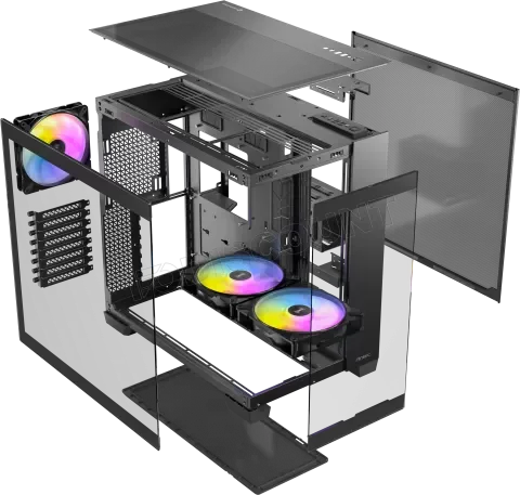 Boitier Grand Tour E-ATX Antec Constellation C8 RGB avec panneaux vitrés (Noir)