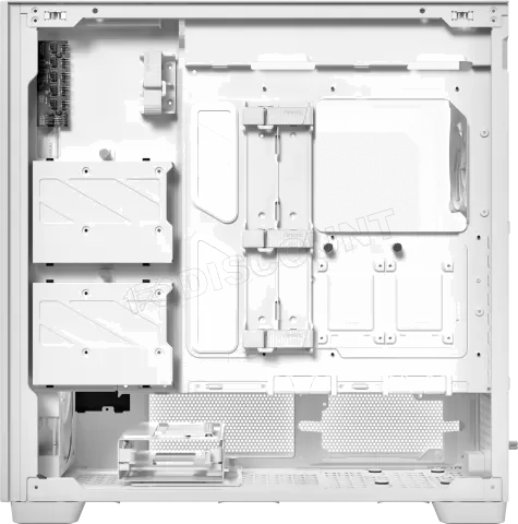 Boitier Grand Tour E-ATX Antec Flux Pro avec panneau vitré (Blanc/Marron)