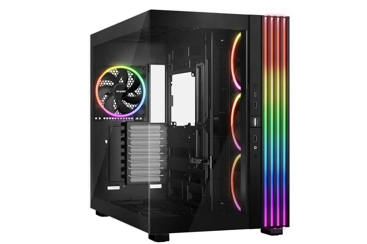 Boitier Grand Tour E-ATX be quiet! Light Base 900 FX RGB avec panneaux vitrés (Noir)