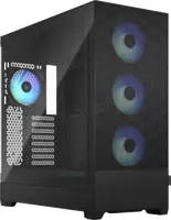 Boitier Grand Tour E-ATX Fractal Design Pop Air XL RGB avec panneau vitré (Noir) - 1