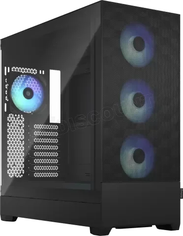 Boitier Grand Tour E-ATX Fractal Design Pop Air XL RGB avec panneau vitré (Noir)