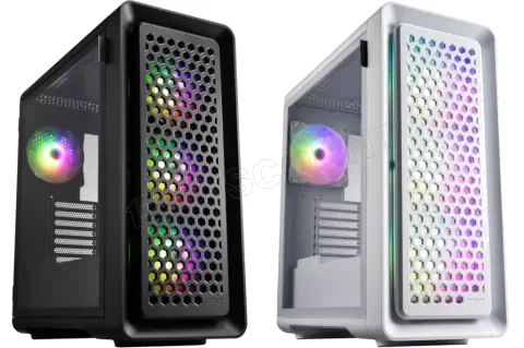 Boitier Grand Tour ATX FSP CUT593A RGB avec panneau vitré (Blanc)