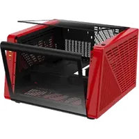 Boitier Grand Tour E-ATX Gamdias Neso P1 avec panneaux vitrés (Noir/Rouge) - 4
