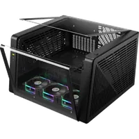 Boitier Grand Tour E-ATX Gamdias Neso P1 Pro avec panneaux vitrés (Noir)