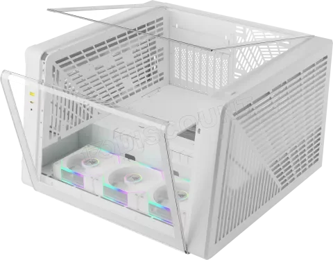 Boitier Grand Tour E-ATX Gamdias Neso P1 Pro avec panneaux vitrés (Blanc)
