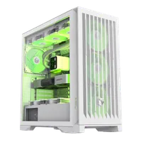 Boitier Grand Tour E-ATX Gamemax Leader 2 RGB avec panneau vitré (Blanc) - 1