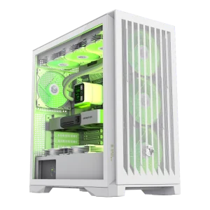 Boitier Grand Tour E-ATX Gamemax Leader 2 RGB avec panneau vitré (Blanc)