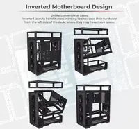 Boitier Grand Tour E-ATX InWin ModFree Base avec panneau vitré (Noir) - 3