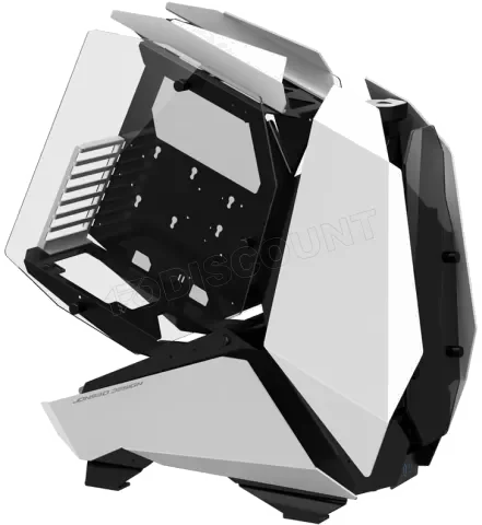 Boitier Grand Tour E-ATX Jonsbo Mod5 RGB avec panneaux vitrés (Blanc)
