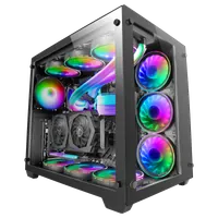 Boitier Grand Tour E-ATX Mars Gaming MCV3 avec panneaux vitrés (Noir)