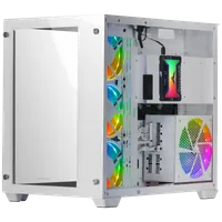 Boitier Grand Tour E-ATX Mars Gaming MCV3 avec panneaux vitrés (Blanc) - 5