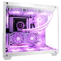 Boitier Grand Tour E-ATX Mars Gaming MCV4 avec panneaux vitrés (Blanc) - 5