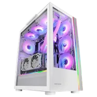 Boitier Grand Tour E-ATX Mars Gaming MC-Ult avec panneaux vitrés (Blanc) - 5