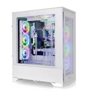 Boitier Moyen Tour E-ATX Thermaltake Centralized Thermal Efficiency C700 Air avec panneaux vitrés (Blanc)