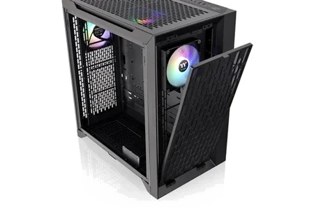 Boitier Moyen Tour E-ATX Thermaltake Centralized Thermal Efficiency C700 TG RGB avec panneaux vitrés (Noir)