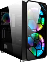 Boitier Grand-Tour E-ATX Xigmatek Alphard Pro RGB avec panneau vitré (Noir) - 1