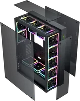 Boitier Grand-Tour E-ATX Xigmatek Alphard Pro RGB avec panneau vitré (Noir) - 2