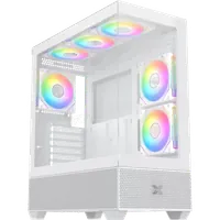 Boitier Grand-Tour E-ATX Xigmatek Alphard Pro RGB avec panneau vitré (Blanc) - 1