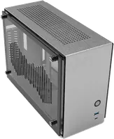 Boitier Mini Tour Mini ITX Zalman M2 Mini avec panneaux vitrés (Argent) - 2
