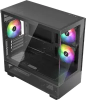 Boitier Mini Tour Micro ATX 1stPlayer Mi5 RGB avec panneaux vitrés (Noir) - 2