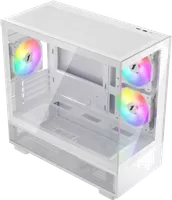 Boitier Mini Tour Micro ATX 1stPlayer Mi5 RGB avec panneaux vitrés (Noir) - 4