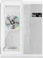 Boitier Mini Tour Micro ATX 1stPlayer VT5 RGB avec panneau vitré (Blanc) - 2