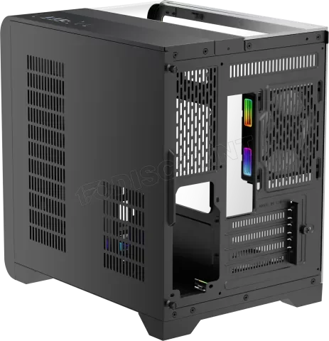 Boitier Mini Tour Micro ATX 1stPlayer RT5 RGB avec panneaux vitrés (Noir)