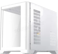 Boitier Mini Tour Micro ATX 1stPlayer UView 6 RGB avec panneaux vitrés (Blanc) - 2