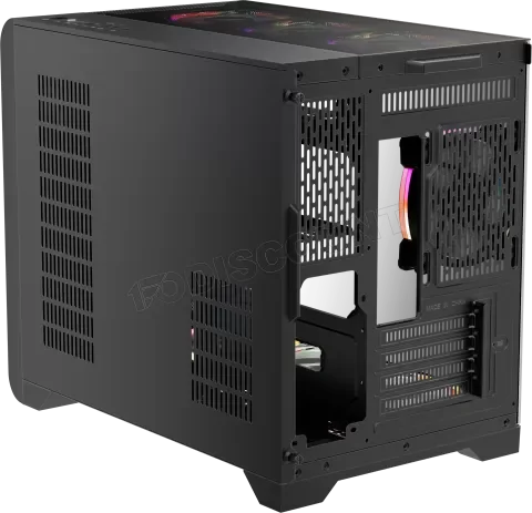 Boitier Mini Tour Micro ATX 1stPlayer VT7 RGB avec panneau vitré (Noir)