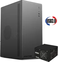 Boitier Mini Tour Micro ATX Advance Optima (Noir) + alimentation 350W - 1