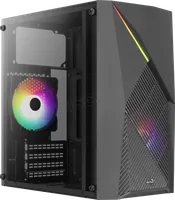 Boitier Mini Tour Micro ATX AeroCool Raider Mini V2 RGB avec panneau vitré (Noir) - 1