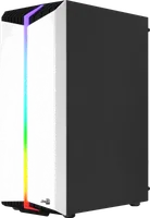 Boitier Moyen Tour ATX AeroCool Bionic V2 RGB avec panneau vitré (Blanc) - 3