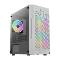 Boitier Mini Tour Micro ATX AeroCool Trinity Mini FRGB avec panneau vitré (Blanc) - 1