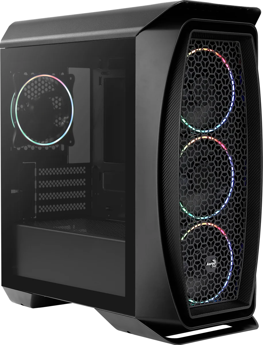 Boitier Mini Tour Micro ATX AeroCool Aero One Mini Eclipse avec panneau vitré (Noir)