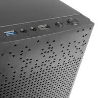 Boitier Mini Tour Micro ATX Anima AC6500 avec alimentation 500W (Noir) - 3