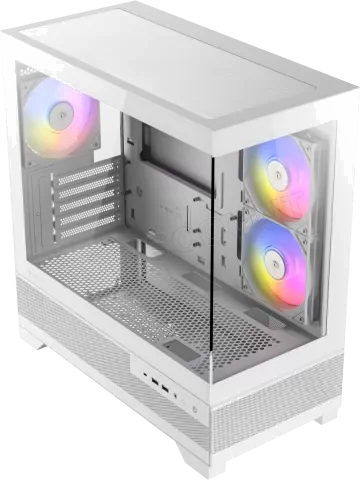 Boitier Mini Tour Micro-ATX Antec CX500M RGB avec panneaux vitrés (Blanc)