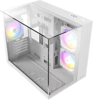 Boitier Mini Tour Micro-ATX Antec CX600M Trio RGB avec panneaux vitrés (Blanc) - 3
