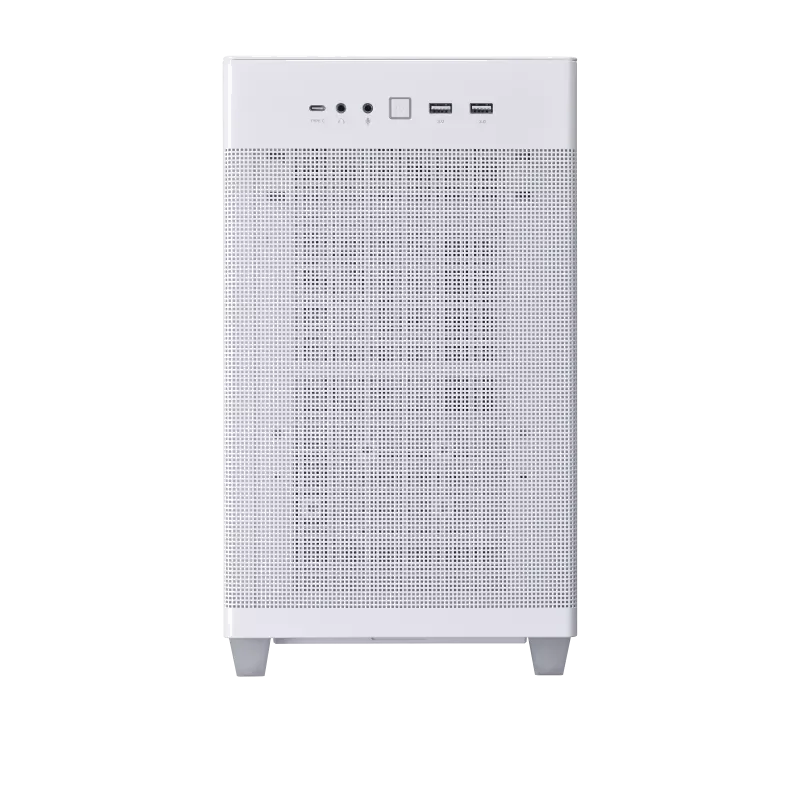 Boitier Mini Tour Micro ATX Asus Prime AP201 avec panneau vitré (Blanc)
