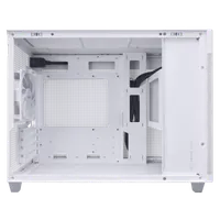 Boitier Mini Tour Micro ATX Asus Prime AP201 avec panneau vitré (Blanc) - 2