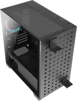 Boitier Mini Tour Micro ATX Azza Elise RGB avec panneau vitré (Noir) - 2