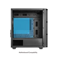 Boitier Mini Tour Micro ATX Chieftec Pro Mini AZ-01B-OP (Noir) - 7