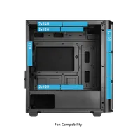 Boitier Mini Tour Micro ATX Chieftec Pro Mini AZ-01B-OP (Noir) - 8