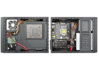 Boitier Mini Tour Micro ATX Chieftec Uni UE-02B avec alimentation 250W (Noir) - 2