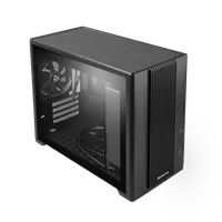 Boitier Mini Tour Micro ATX Chieftec Uni BX-10B-OP avec panneau vitré (Noir) - 3