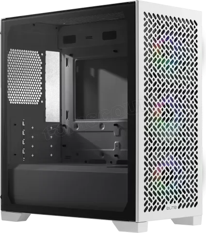 Boitier Mini Tour Micro ATX Cooler Master Elite 302 RGB avec panneau vitré (Blanc)