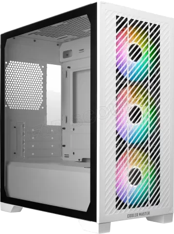Boitier Mini Tour Micro ATX Cooler Master Elite 301 Lite avec panneau vitré (Blanc)