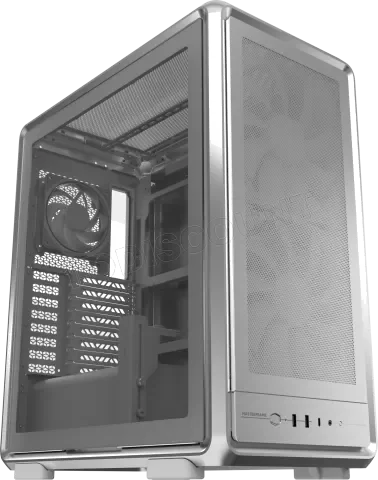 Boitier Mini Tour Micro ATX Cooler Master MasterFrame 400 Mesh RGB avec panneau vitré (Argent)