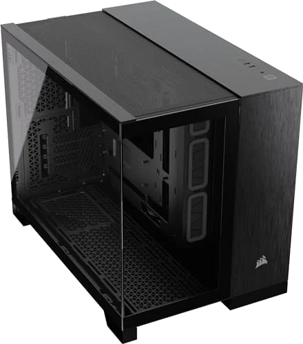 Boitier Mini Tour Micro ATX Corsair 2500X avec panneaux vitrés (Noir)